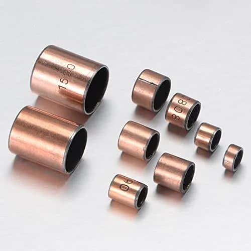 uxcell Sleeve Bearing 8mm Bore x 10mm OD x 15mm Length Plain Bearings Wrapped Oilless Bushings 10pcs thumbnail 3
