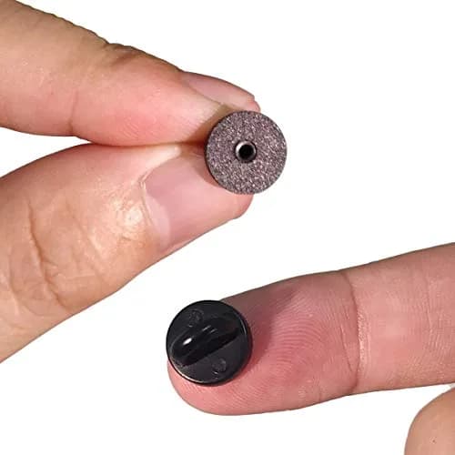 TTSAM Rubber Pin Backings Butterfly Clutch Pin Backs 11mm (0.433 inch) Black, Pack of 50 | Secure Replacement for Lapel Pins thumbnail 3