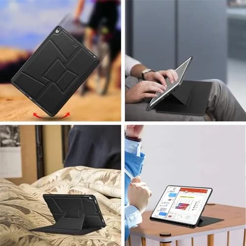 Fintie Magnetic Stand Case for iPad Air 3rd Gen & iPad Pro 10.5" 2017 | Black PU Leather Folio with 6-Angle Stand & Pencil Holder thumbnail 9