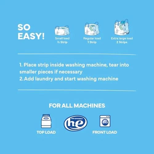 Tru Earth Dry Laundry Detergent Sheets, Fresh Linen, 32 Loads | Eco-Friendly, Compact & Gentle for Sensitive Skin thumbnail 7
