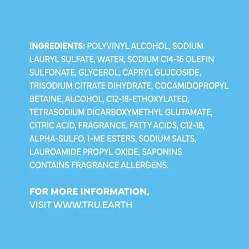 Tru Earth Dry Laundry Detergent Sheets, Fresh Linen, 32 Loads | Eco-Friendly, Compact & Gentle for Sensitive Skin thumbnail 8