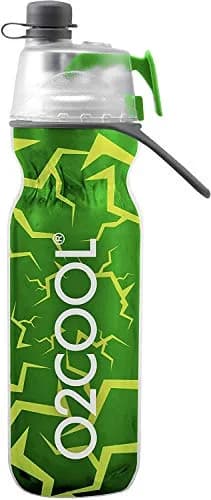 O2COOL Mist N Sip 20 oz Insulated Plastic Sports Bottle | Misting & Drinking with Cool Design thumbnail 1