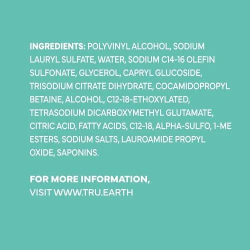 Tru Earth Dry Laundry Detergent Sheets, Unscented, 32 Strips | Liquidless, Eco-Friendly, Travel-Ready thumbnail 8