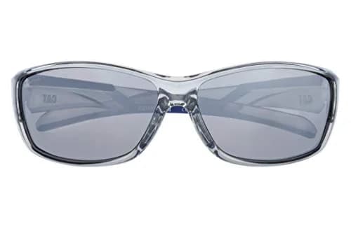 CAT Grader Polarized Wrap Sunglasses, Gloss Grey Crystal, 67 mm | UV Protection for Driving & Sports thumbnail 2