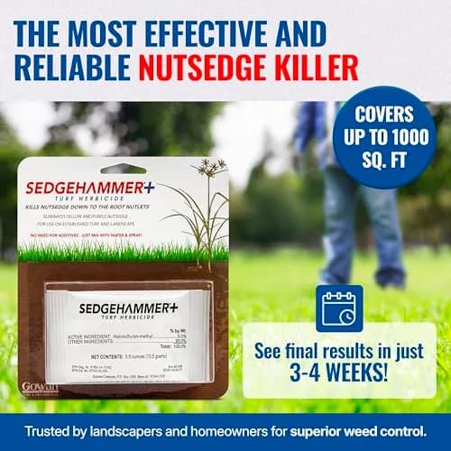 SEDGEHAMMER Sedgehammer Plus Turf Herbicide 13.5g | Nutsedge Killer for Lawns, 12 Pack thumbnail 2