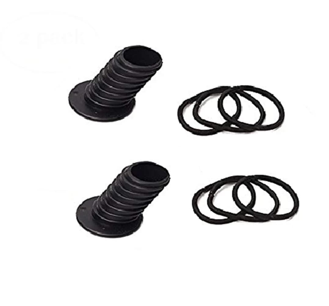 Malwaker Black Hair Bun Maker Tool 1 Count | Easy DIY Hairstyles for Voluminous Ponytails - main product image