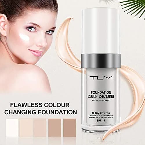 God Blomster SPF 15 Colour Changing Foundation 2 Pack | Moisturizing Liquid Makeup for Women thumbnail 2