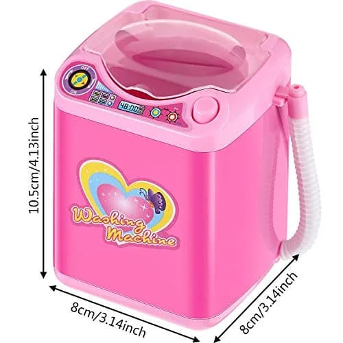 Hsei Mini Washing Machine for Makeup Brushes & Sponges | Portable, Electric, Travel-Friendly thumbnail 3