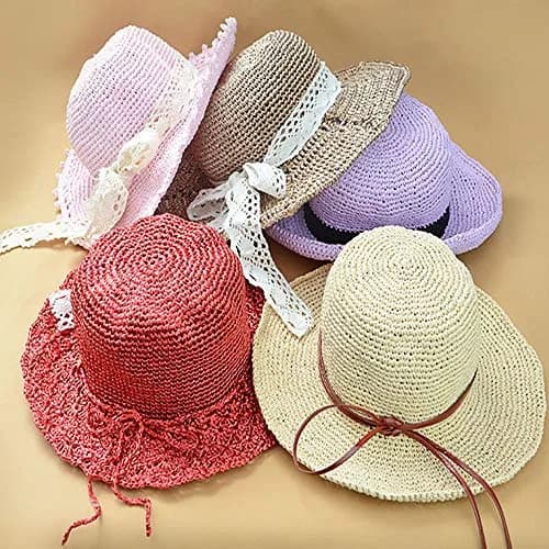 Rayon Crochet Raffia Yarn Natural Yarn Brown 280m (306 Yards) | 100% Plant Fiber for Hats & Bags thumbnail 7