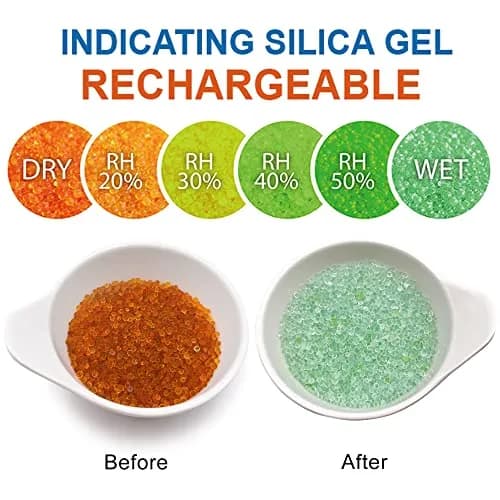 Wisesorb Gel Dehumidifier 40g | Reusable Silica Gel Canisters for Storage & Moisture Control thumbnail 3