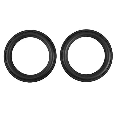 Tihebeyan 2PCS 8 Inch Rubber Speaker Loudspeaker Surround Repair Parts | Durable Rubber Woofer for DIY Speaker Repair thumbnail 6