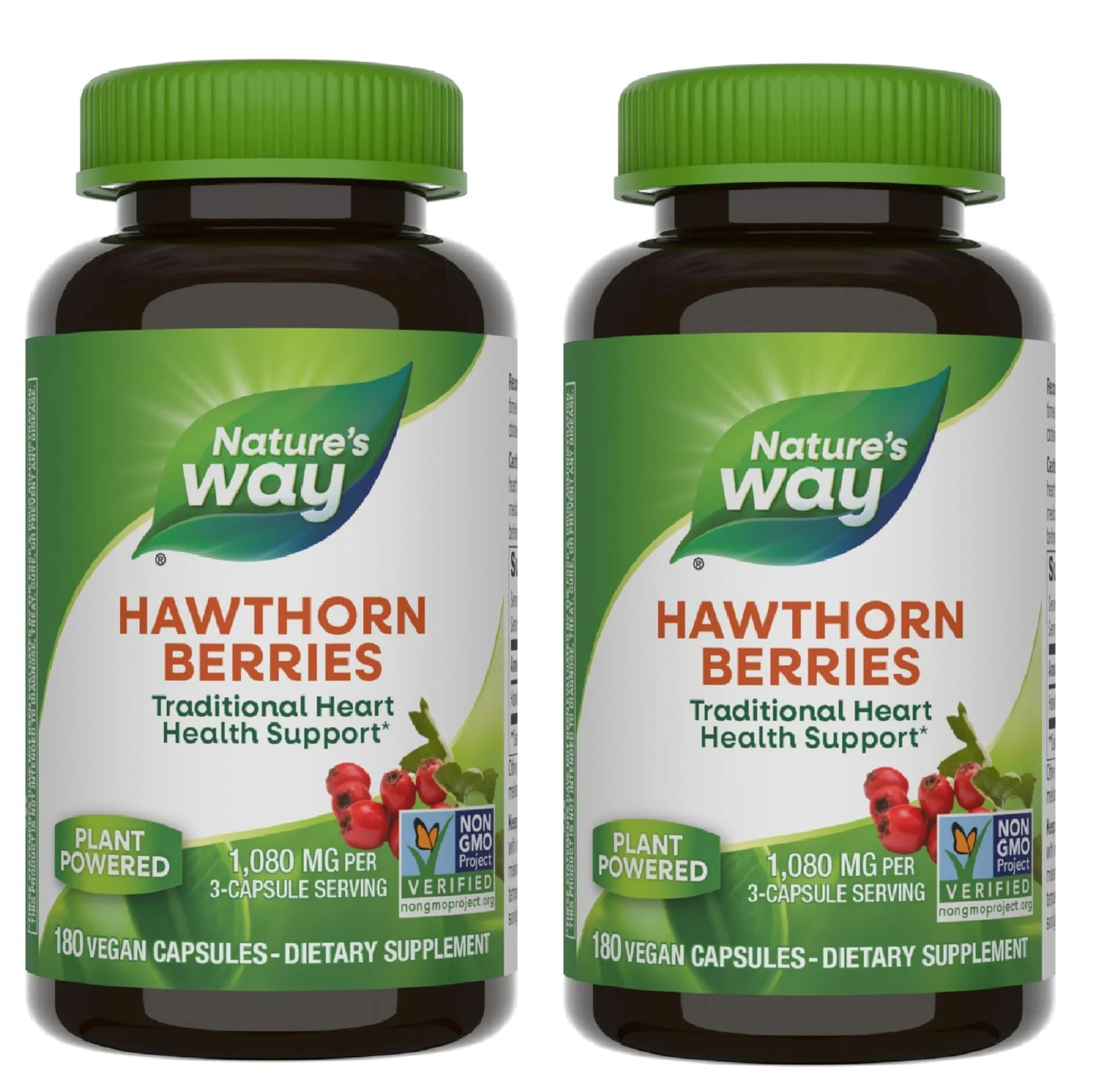 Nature's Way Herbal Hawthorn Berries 2 Pack