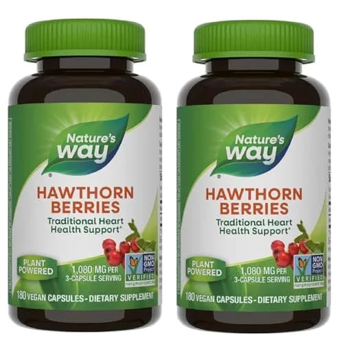 Nature's Way Herbal Hawthorn Berries 2 Pack thumbnail 1