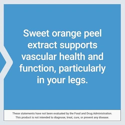 Life Extension Youthful Legs Circulation Supplement 60 Softgels | Supports Leg Vascular Health & Comfort thumbnail 5