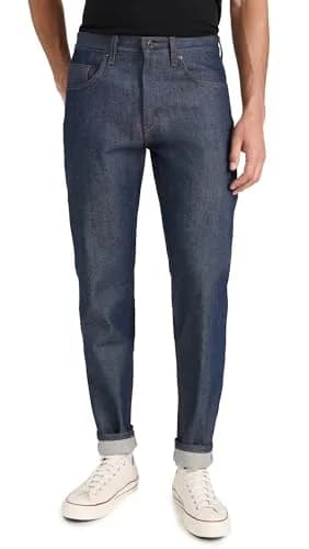 Naked & Famous Denim Easy Guy - Natural Indigo Selvedge 30 | Relaxed Fit, Japanese Denim, Made in Canada thumbnail 1