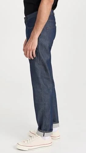Naked & Famous Denim Easy Guy - Natural Indigo Selvedge 30 | Relaxed Fit, Japanese Denim, Made in Canada thumbnail 4