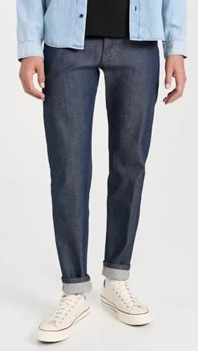 Naked & Famous Denim Easy Guy - Natural Indigo Selvedge 30 | Relaxed Fit, Japanese Denim, Made in Canada thumbnail 2