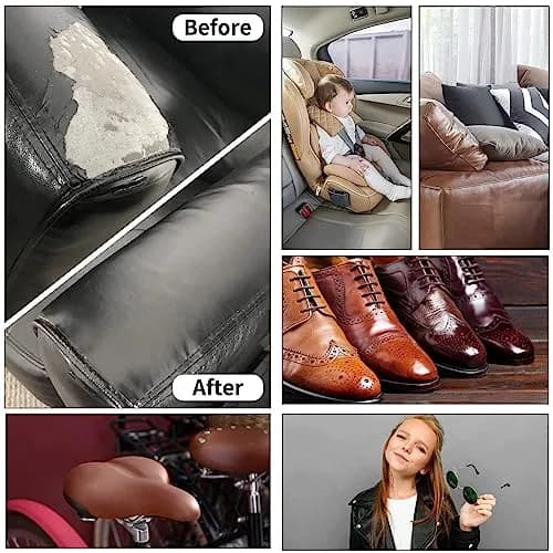 Numola Leather Repair Patch, 8×11 Inch Self-Adhesive Dark Wine Red | Waterproof, Easy Cut, Strong Adhesive thumbnail 6