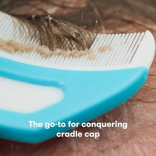 Frida 3-Step Cradle Cap System | Gentle Baby Scalp Care Kit with FlakeFixer, Brush & Comb (1 Count) thumbnail 2