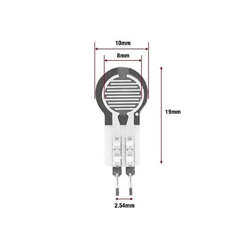 Walfront Pressure Sensor 20g-2Kg | Thin Film Force Sensitive Resistor for Industrial & Medical Use thumbnail 2