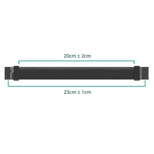 LINKUP Flexible SLI Bridge Cable 20cm (7.87 inches) | High Speed 16Gbps Data Transfer thumbnail 2