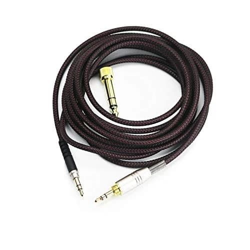 NewFantasia Replacement Audio Upgrade Cable for Audio-Technica Headphones 2m (6.6ft) | Braided HIFI Sound thumbnail 1