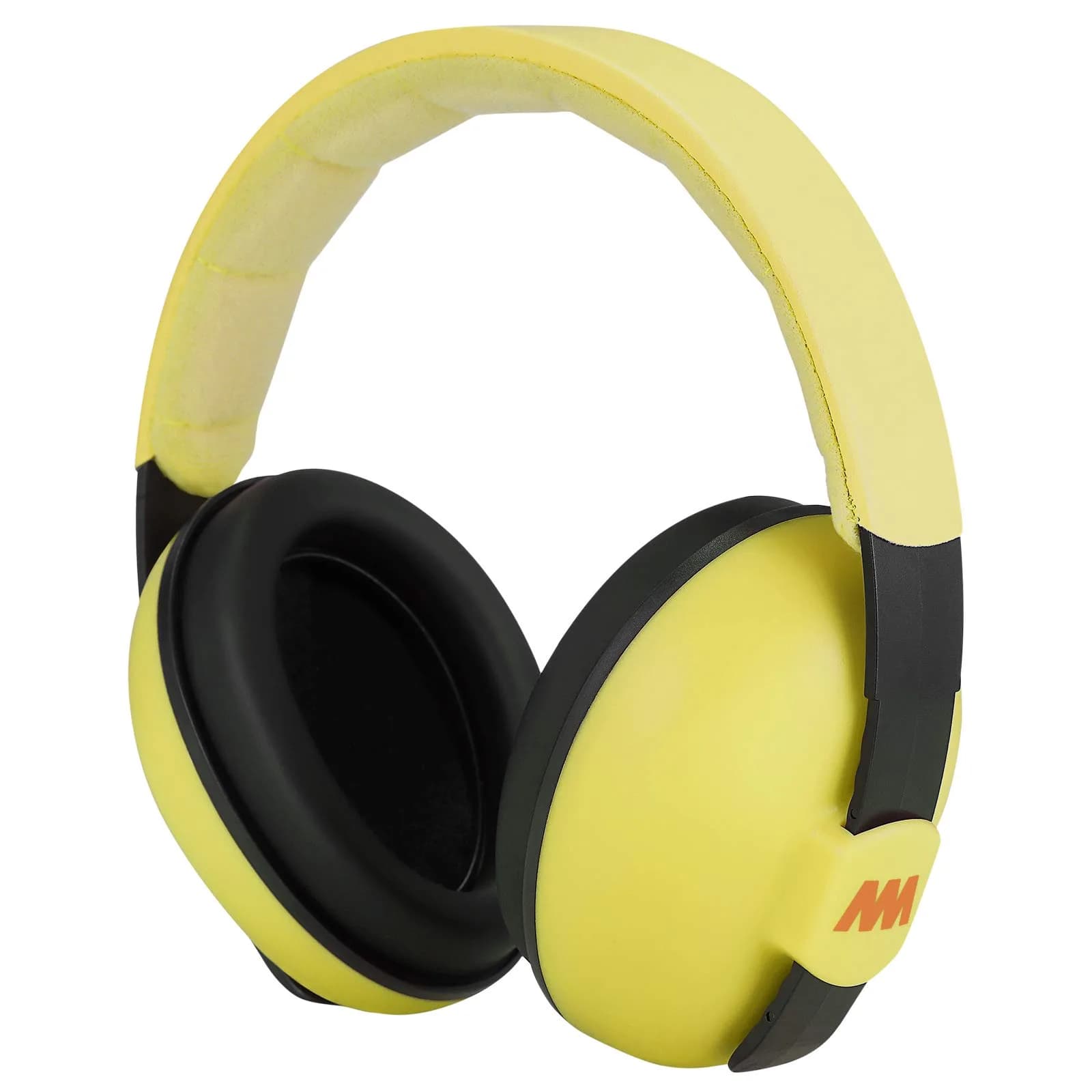 Mumba Baby Earmuffs Pink for Babies and Toddlers Ages 3-24+ Months | Noise Cancelling Headphones with 31dB NRR — Yellow