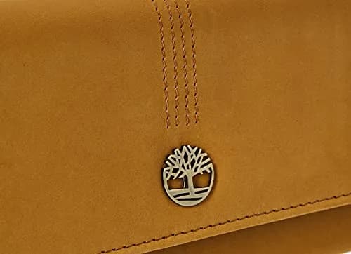 Timberland Women's Leather RFID Flap Wallet Clutch Organizer 19.7cm (7.75") | Secure Card Holder for India thumbnail 3