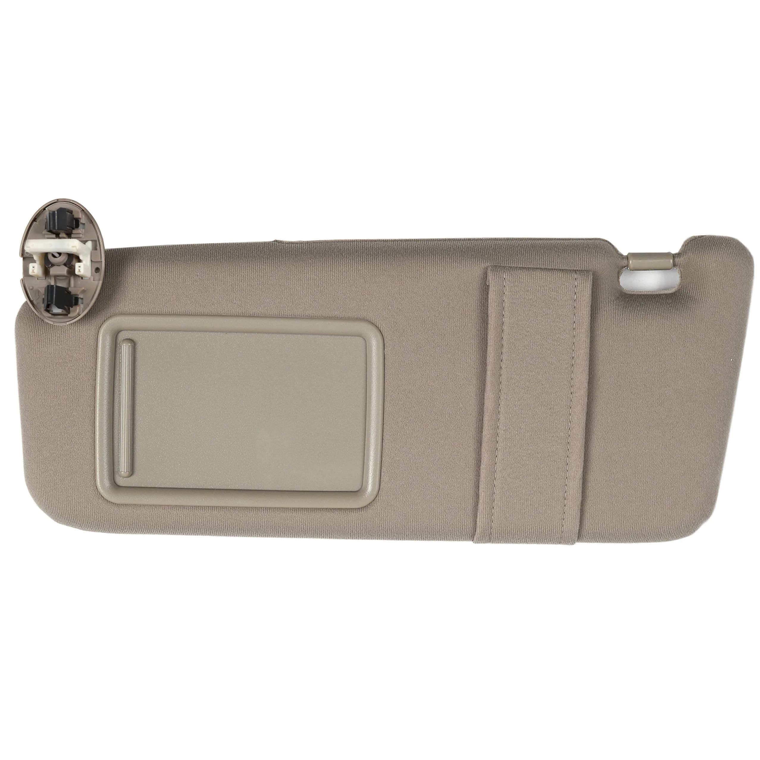 Ezzy Auto Beige Left Driver Side Sun Visor for Camry 2007-2011 | Sunroof & Light Compatible