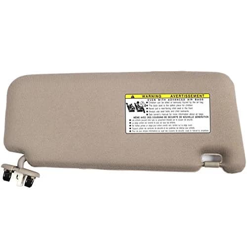 Ezzy Auto Beige Left Driver Side Sun Visor for Camry 2007-2011 | Sunroof & Light Compatible thumbnail 3
