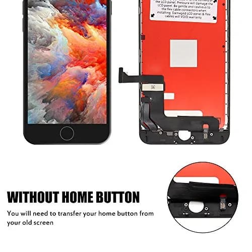 FFtopu iPhone 8 Plus Screen Replacement Black 13.97 cm (5.5'') | Full Assembly with Tools thumbnail 4