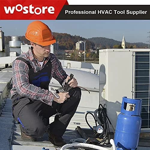 Wostore Eccentric Flaring Kit, 7 Dies 3/16-3/4" | Precise 45° SAE Flares for HVAC & Automotive thumbnail 5