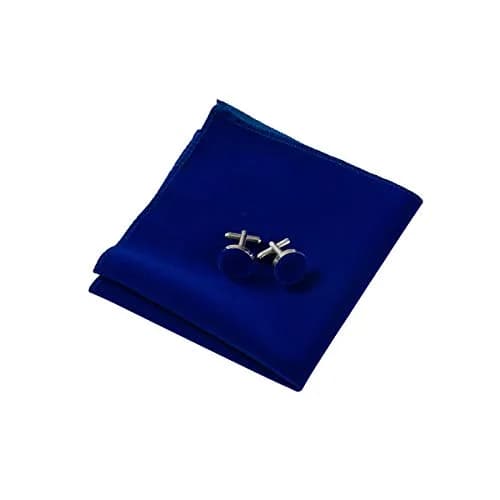 GUSLESON Velvet Big Bow Tie for Men Royal Blue | Pre-tied & Adjustable thumbnail 6