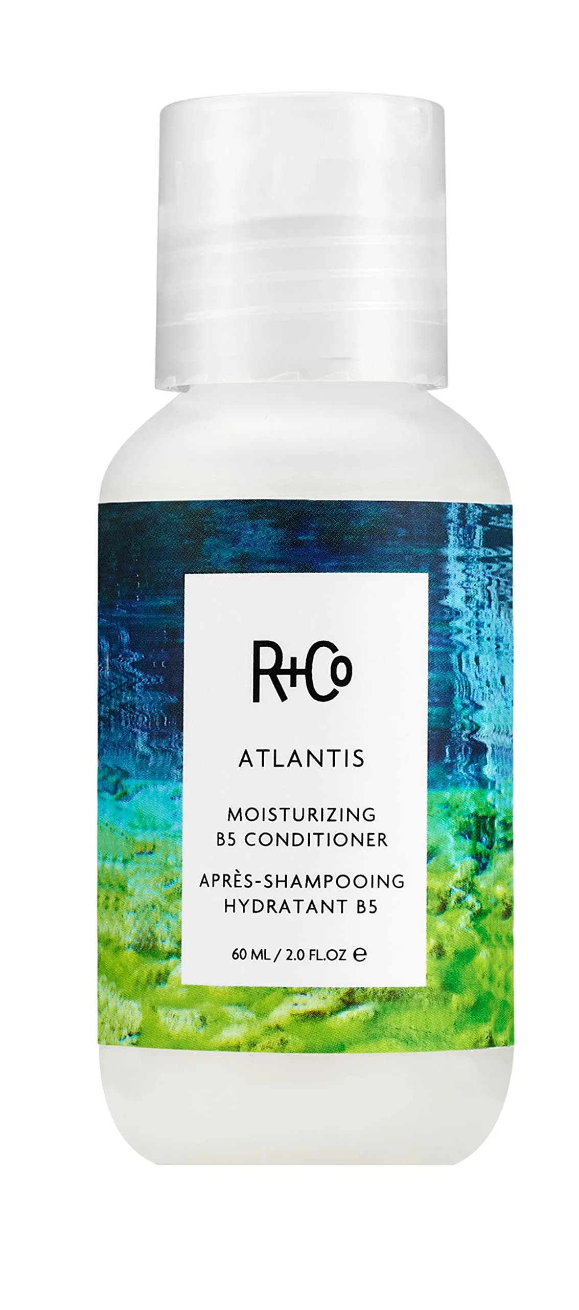 R+Co Atlantis Moisturizing B5 Conditioner 177ml (2 Fl Oz) | Vegan & Cruelty-Free for Dry, Frizzy Hair — 2 Fl Oz
