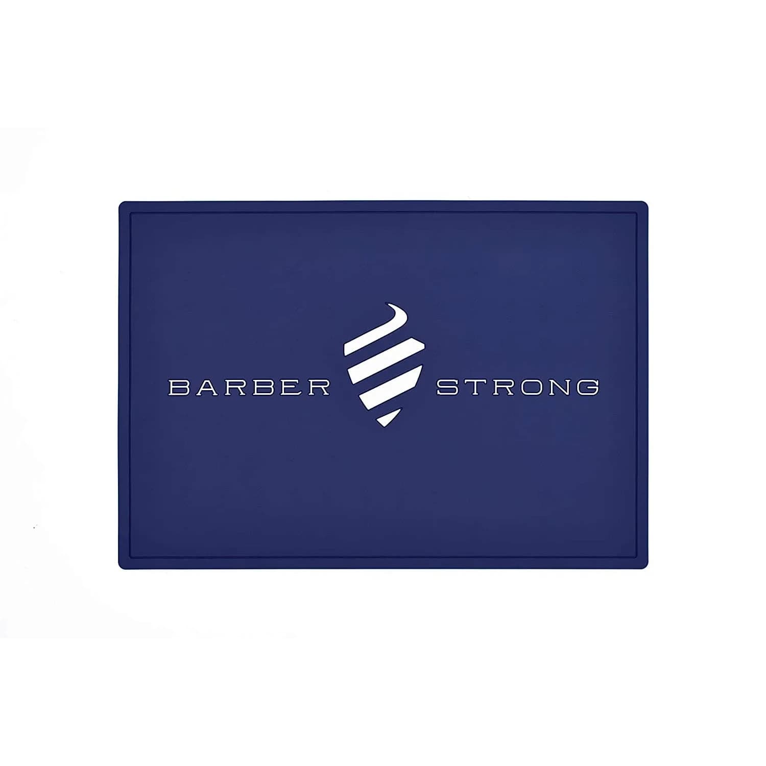 Barber Strong The Barber Mat 19" x 13" Red | Protects Countertops & Tools — Blue