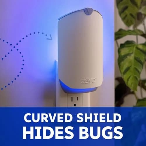Zevo Flying Insect Trap with Refill | Catches Fruit Flies, Gnats & House Flies 24/7 | 1 Device & 1 Cartridge thumbnail 8