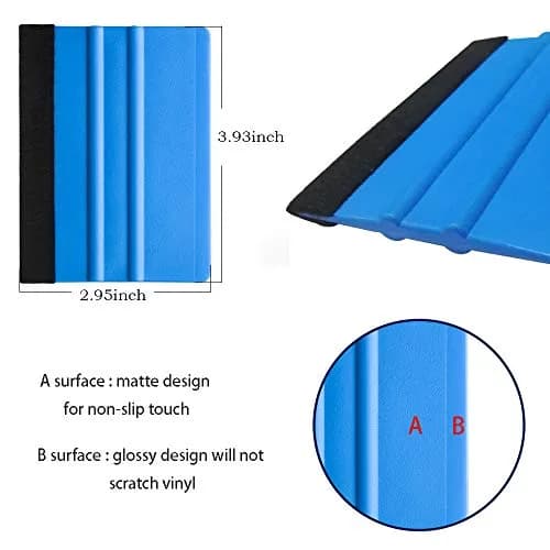 tiptopcarbon Wallpaper Smoothing Tool Kit with 8 Inch Scraper & Craft Knife | 10-Piece Set thumbnail 4