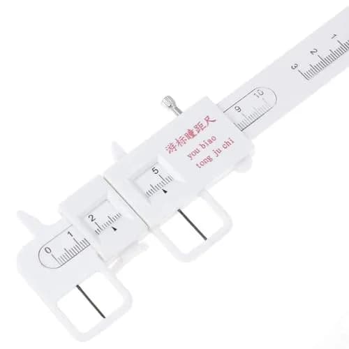 Uoeo Measure Optical Vernier PD Ruler 0-100mm | Eye Ophthalmic Tool for Pupillary Distance thumbnail 4