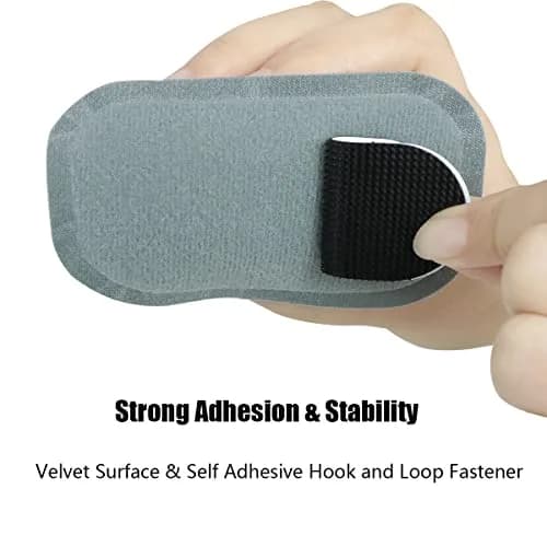 AOUTACC Universal Airsoft Helmet Pads, Replacement Foam Padding Kits Set Accessories Mats for Fast-Style/MICH/ACH/PASGT Helmets (Memory Foam, Light Gray) thumbnail 5