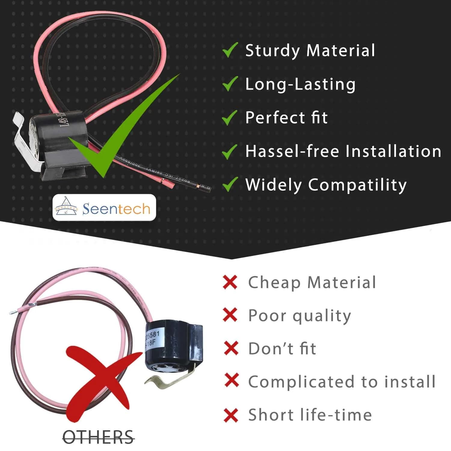 Seentech W10225581 Refrigerator Defrost Thermostat | Refrigerator Thermostat for Indian Kitchens thumbnail 6