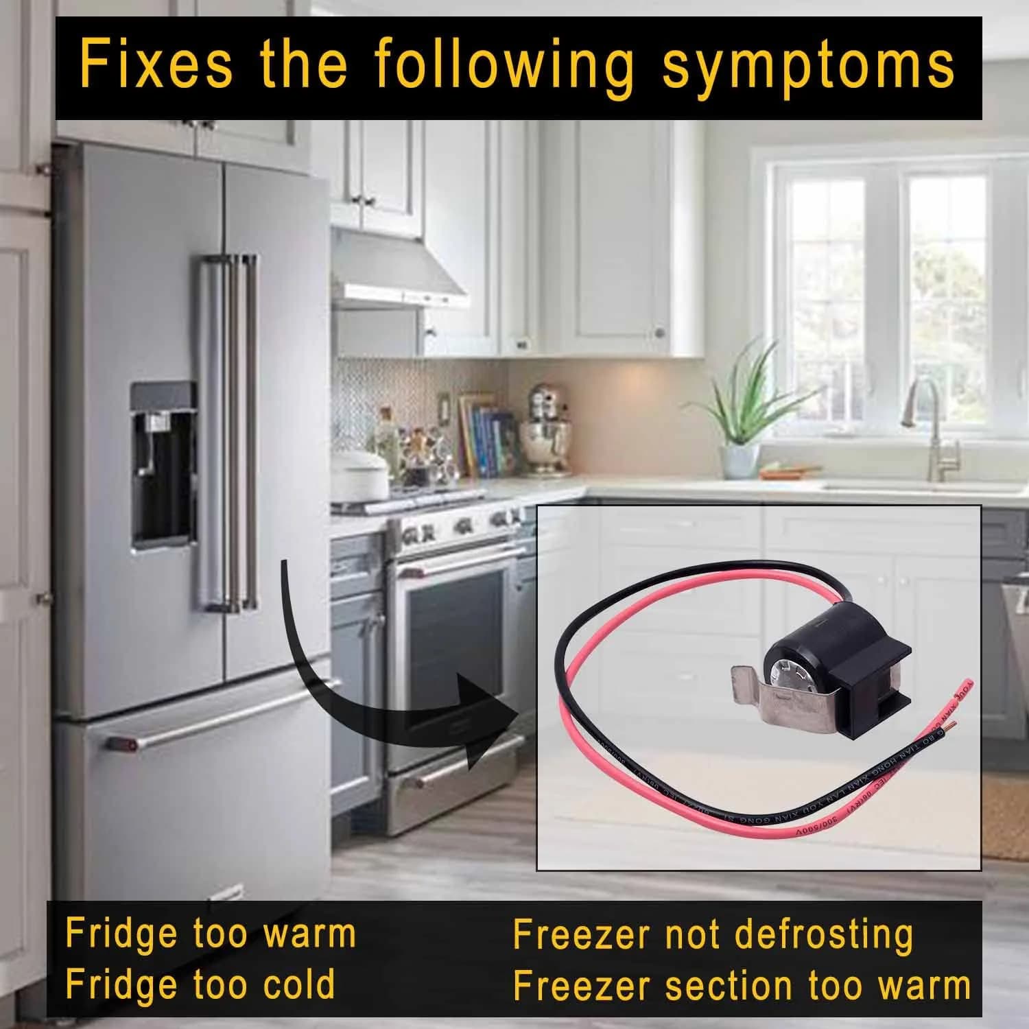 Seentech W10225581 Refrigerator Defrost Thermostat | Refrigerator Thermostat for Indian Kitchens thumbnail 7