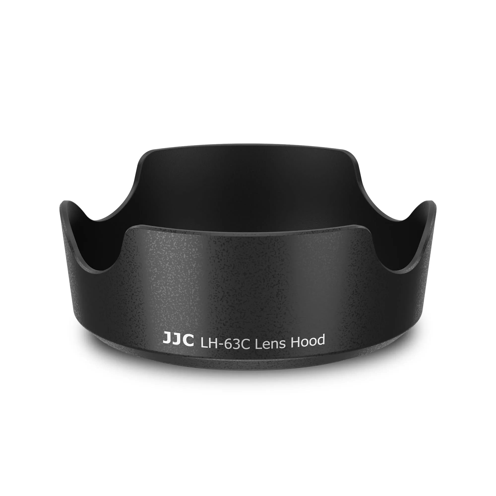 JJC Lens Hood for Canon EF-S 18-55mm f/3.5-5.6 IS STM & RF 24-50mm f/4-6.3 IS STM Lenses, Reversible Bayonet Mount, 58mm Filter Compatible | Protects Lens from Flare & Impact - main product image