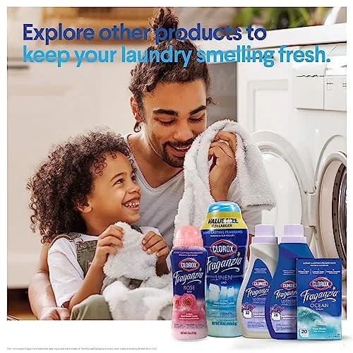 Clorox Fraganzia Laundry Scent Booster Crystals Lavender Eucalyptus 70 Oz (1.98 kg) | Long-Lasting Freshness for All Fabrics thumbnail 7