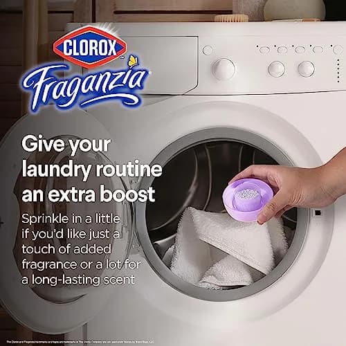 Clorox Fraganzia Laundry Scent Booster Crystals Lavender Eucalyptus 70 Oz (1.98 kg) | Long-Lasting Freshness for All Fabrics thumbnail 3