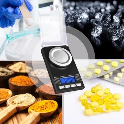 Fuzion Milligram Scale 50g/0.001g with 6-in-1 Kit | Precision Weighing for Powders & Small Items thumbnail 5