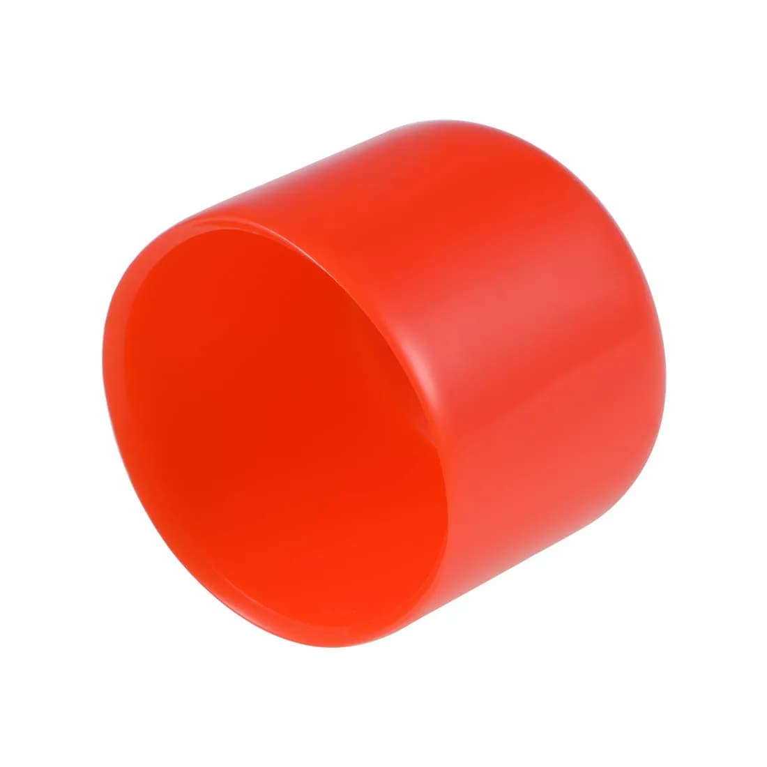 uxcell Red 20pcs Vinyl Rubber End Caps 15mm ID | Protects Floors & Threads