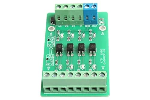 NOYITO 4-Channel Optocoupler Photoelectric Isolator Module Level Voltage Converter Module PLC Signal Converter PNP NPN to PNP (5V to 24V) | Signal Level Conversion thumbnail 5