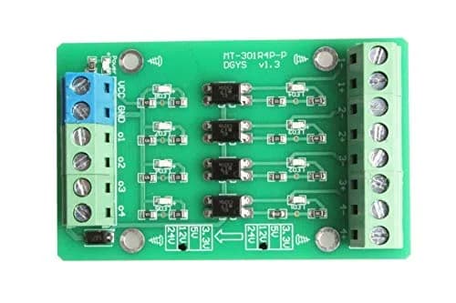 NOYITO 4-Channel Optocoupler Photoelectric Isolator Module Level Voltage Converter Module PLC Signal Converter PNP NPN to PNP (5V to 24V) | Signal Level Conversion thumbnail 2