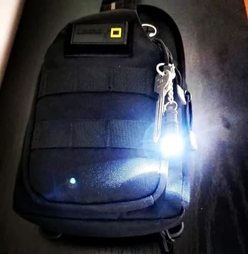 Nitefox e1 Tiny Keychain Flashlight 1.2 inches (3 cm) | Ultra-Compact EDC Safety Light thumbnail 7