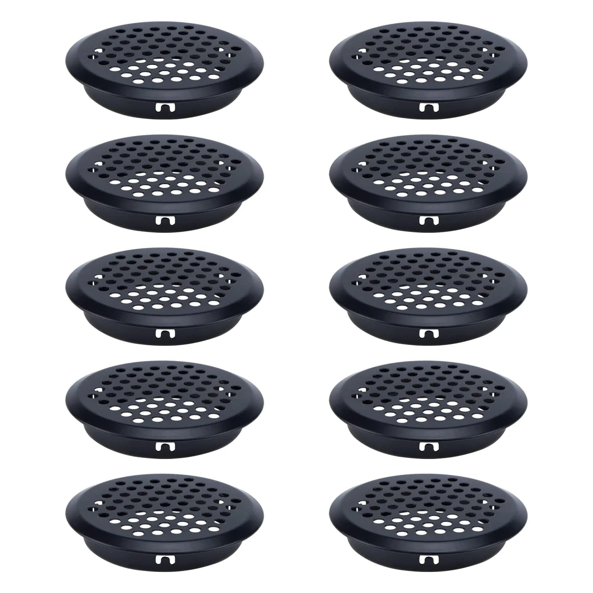 MY MIRONEY Circular Soffit Vent 1" Diameter | Rust-Proof Stainless Steel Vent for Cabinets & Rooms — 2 Inch